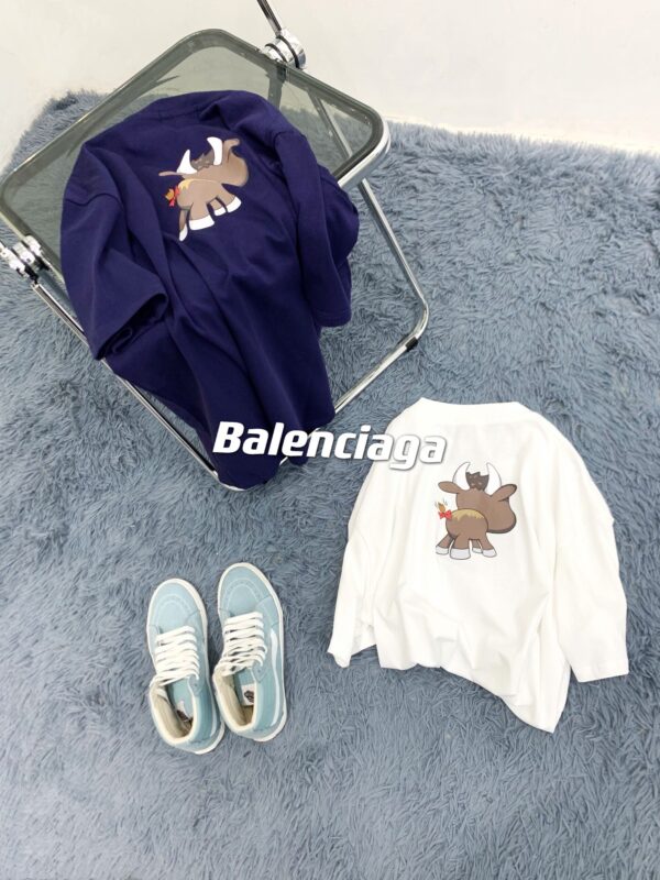 Balenciaga Year Of The Ox Limited Short Sleeve T-Shirt